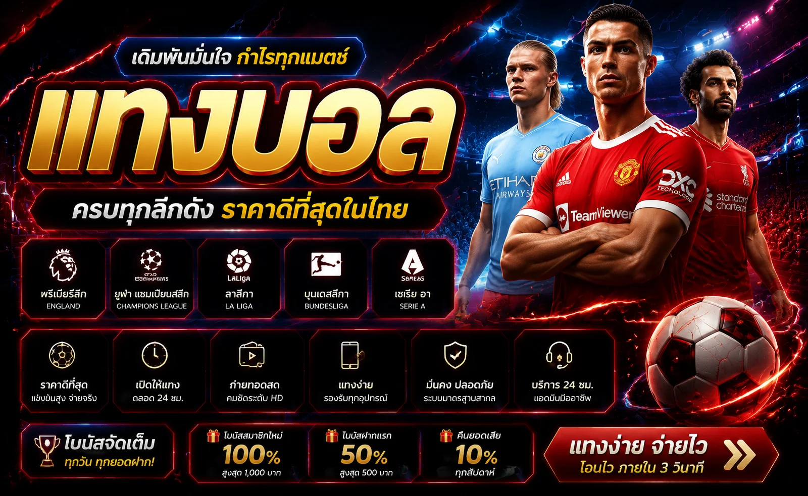 แบนเนอร์แทงบอลออนไลน์ ZPIN88 ครบทุกลีก